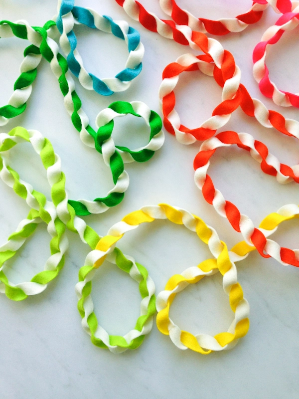 Taffy Twist Felt Garland | Purl Soho