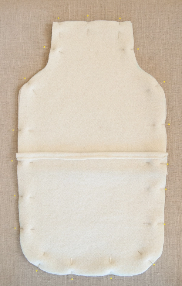 Felted Wool Hot Water Bottle Cover | Purl Soho