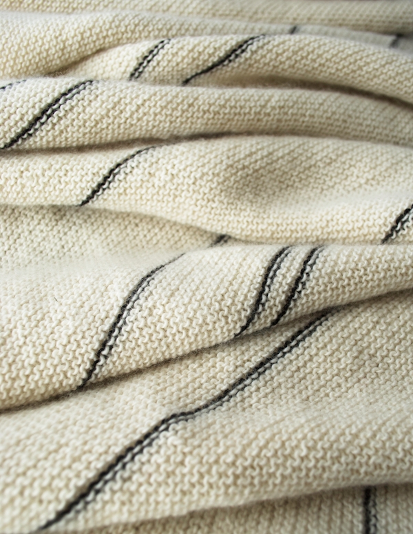 Diagonal Pinstripe Scarf | Purl Soho