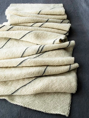 Diagonal Pinstripe Scarf | Purl Soho