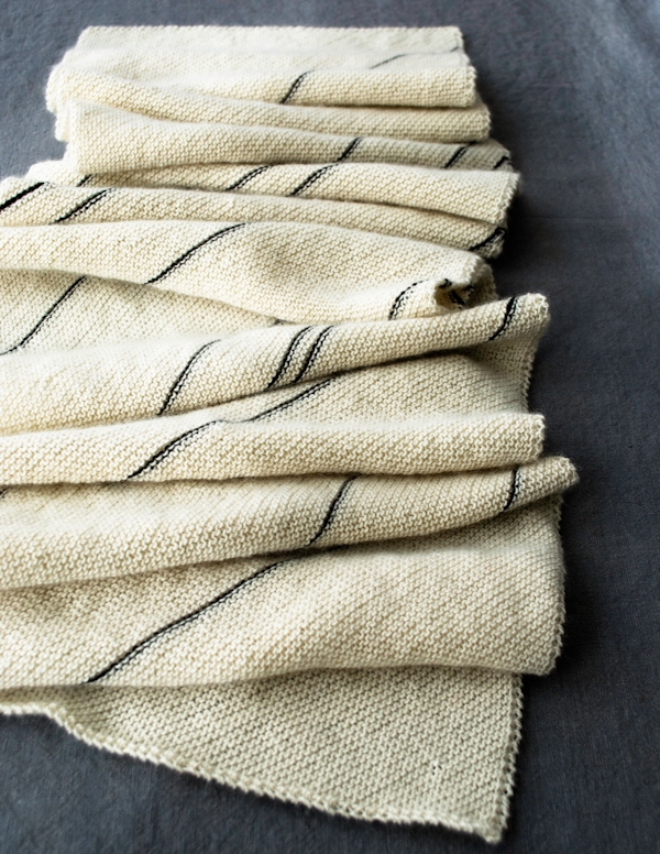 Diagonal Pinstripe Scarf | Purl Soho