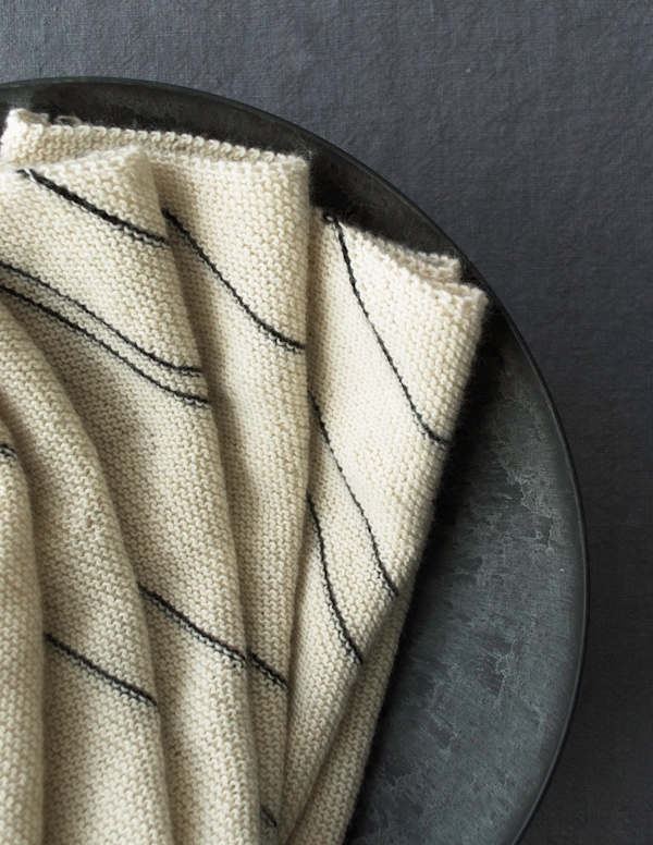 Diagonal Pinstripe Scarf | Purl Soho