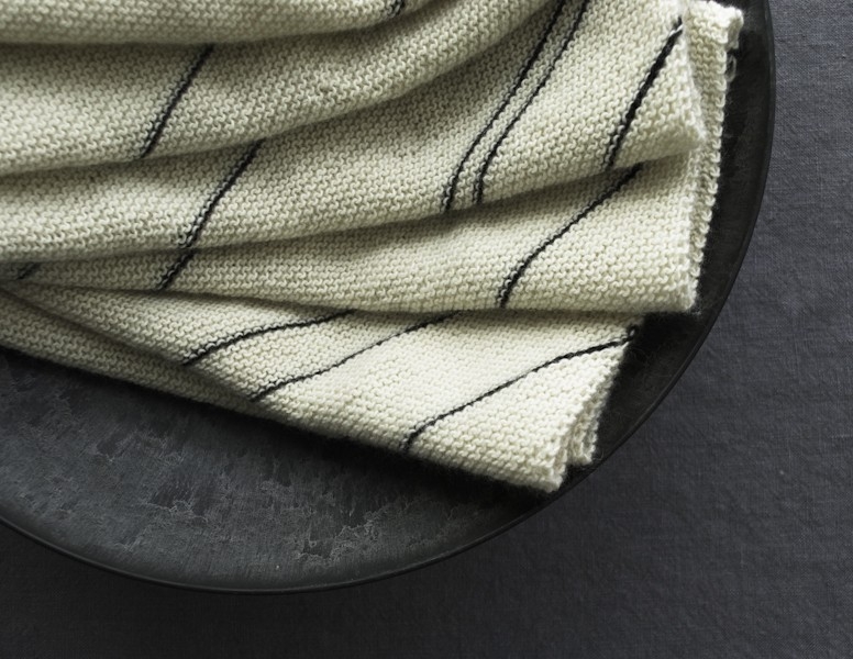 Diagonal Pinstripe Scarf | Purl Soho