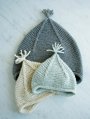 Garter Ear Flap Hat | Purl Soho