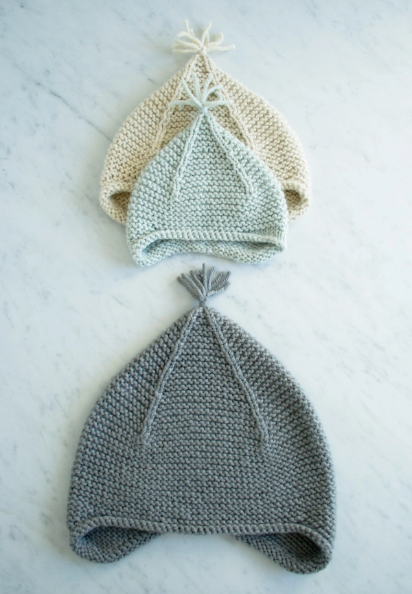 Garter Ear Flap Hat | Purl Soho