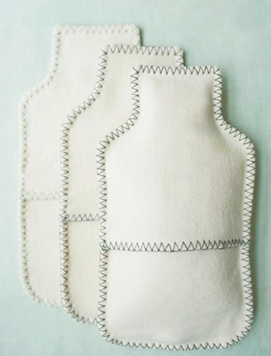 Felted Wool Hot Water Bottle Cover | Purl Soho
