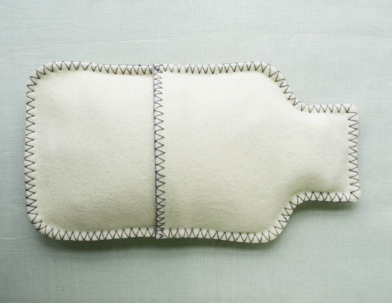 Felted Wool Hot Water Bottle Cover | Purl Soho