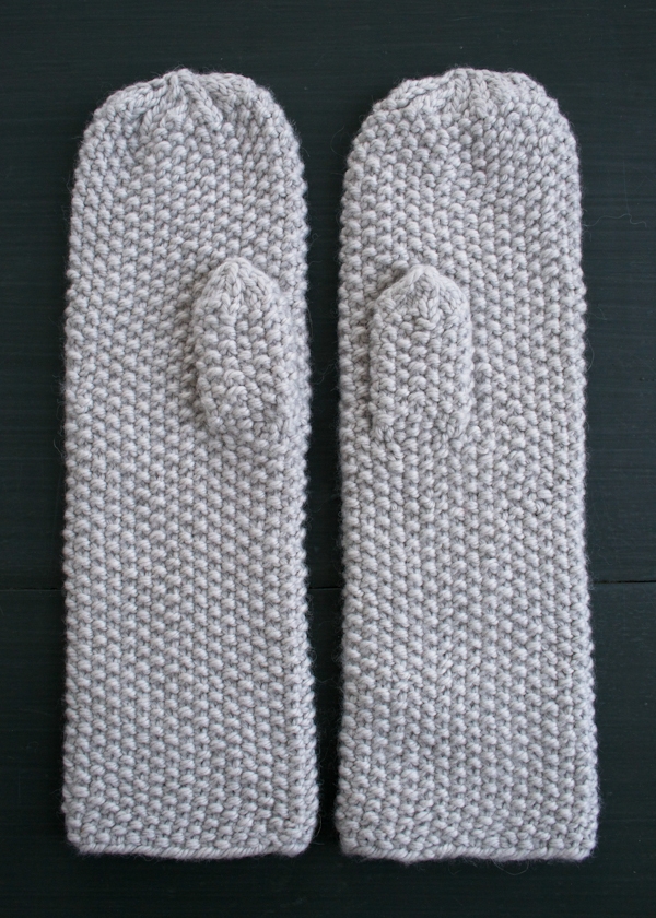 Seed Stitch Mittens + Hand Warmers | Purl Soho