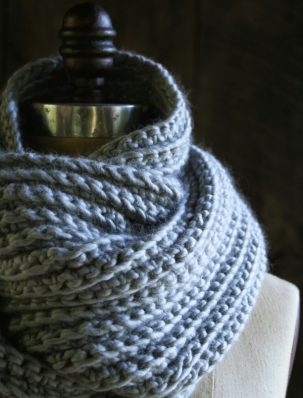 Crocheted Rib Cowl | Purl Soho