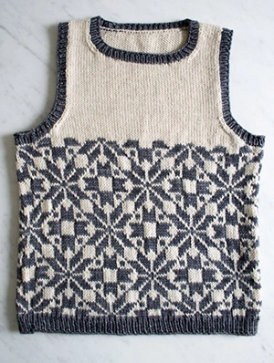 Kid’s Fair Isle Vest | Purl Soho