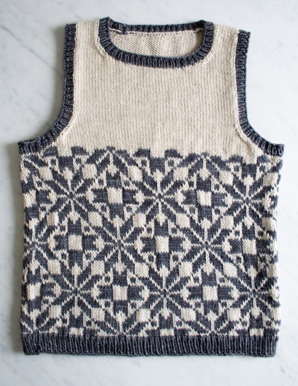 Kid’s Fair Isle Vest | Purl Soho