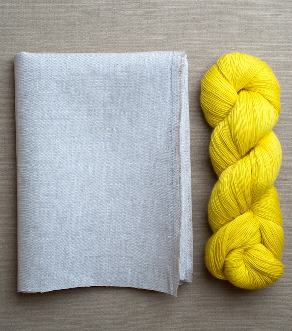 Edged Linen Wrap | Purl Soho