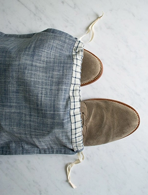 Drawstring Shoe Bags | Purl Soho
