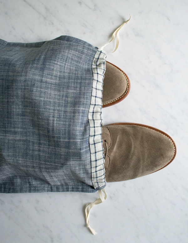 Purl soho sales drawstring bag