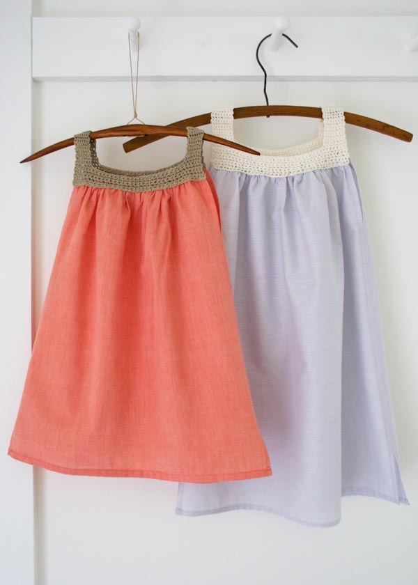 Sweet Crochet + Sew Dress | Purl Soho