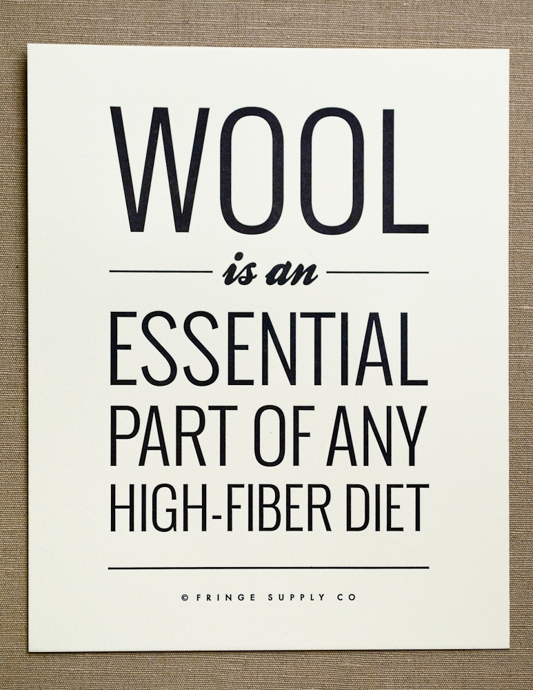 New! Supplies from Fringe Supply Co. | Purl Soho