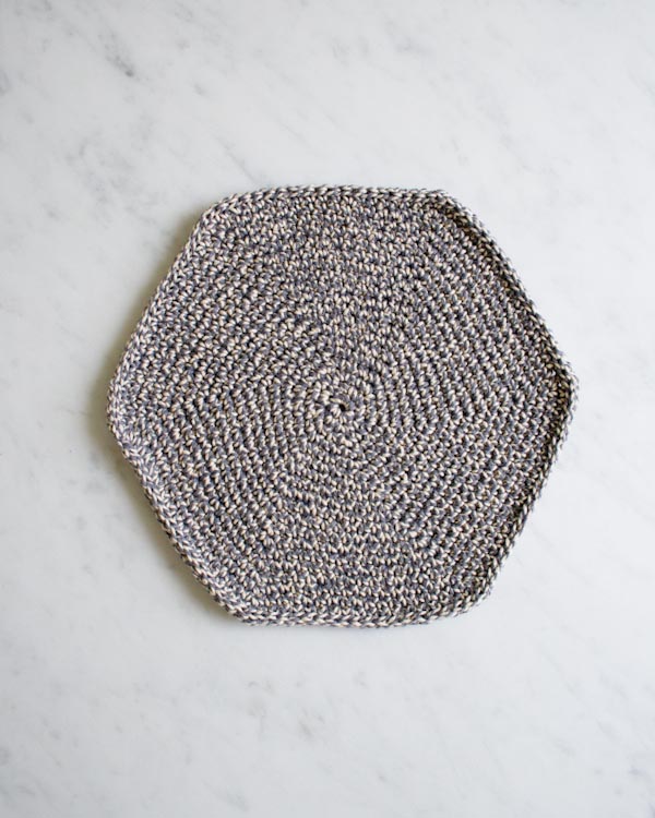 Crocheted Set-of-Three Pot Holders | Purl Soho