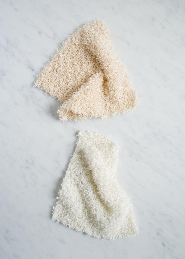 Washcloths and Scrubbing Mitt | Purl Soho