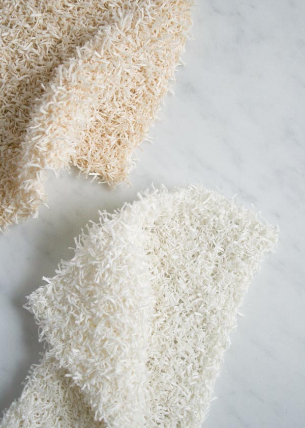 Washcloths and Scrubbing Mitt | Purl Soho