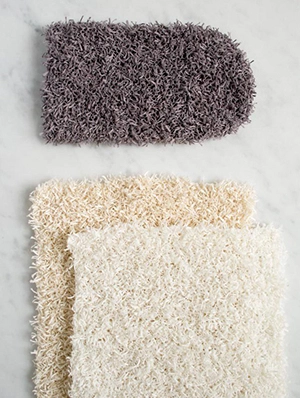 Washcloths and Scrubbing Mitt | Purl Soho