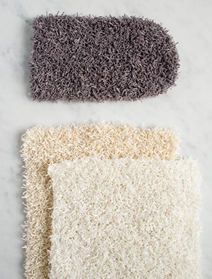 Washcloths and Scrubbing Mitt | Purl Soho