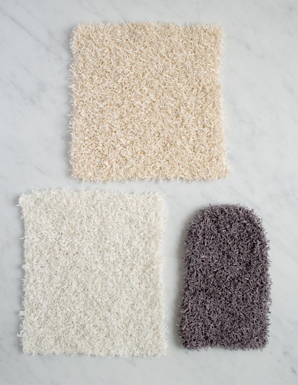 Washcloths and Scrubbing Mitt | Purl Soho