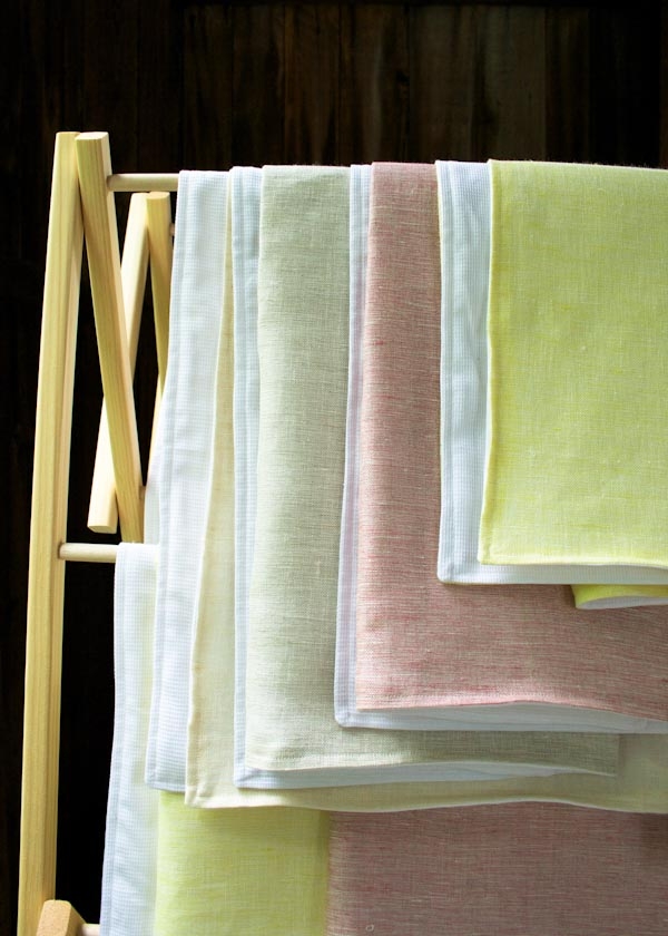 Waffle and Linen Hand Towels | Purl Soho