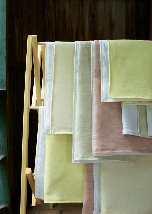 Waffle and Linen Hand Towels | Purl Soho