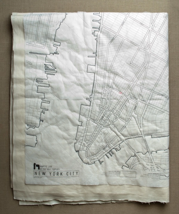 New! DIY Map Quilt Patterns from Haptic Lab | Purl Soho