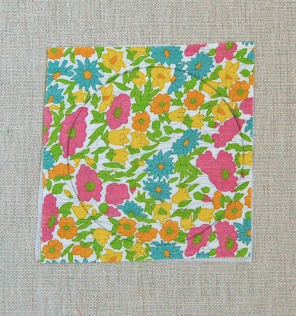 Mini Quilt of the Month, February: Liberty of London Tana Lawn Circular Applique | Purl Soho