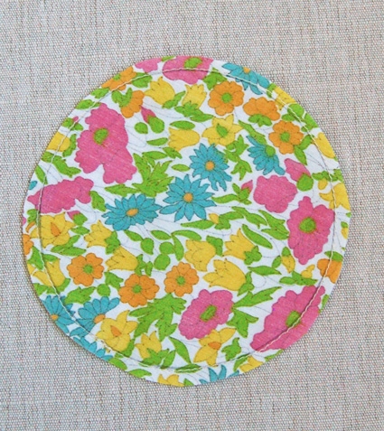 Mini Quilt of the Month, February: Liberty of London Tana Lawn Circular Applique | Purl Soho