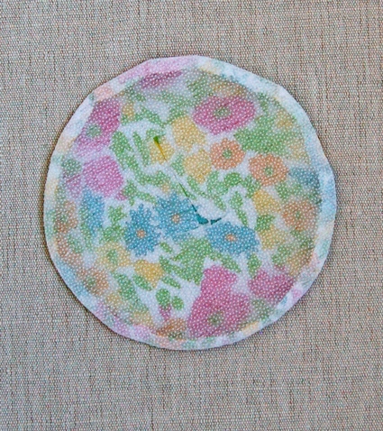 Mini Quilt of the Month, February: Liberty of London Tana Lawn Circular Applique | Purl Soho