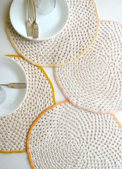 Granny Circle Placemats | Purl Soho