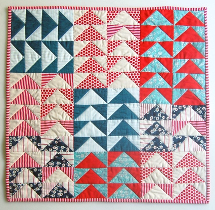 Mini Quilt of the Month, July: Flying Geese | Purl Soho