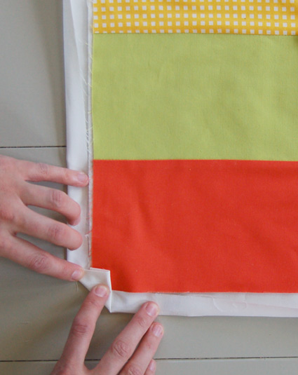 Binding a Quilt with the Backing Fabric | Purl Soho