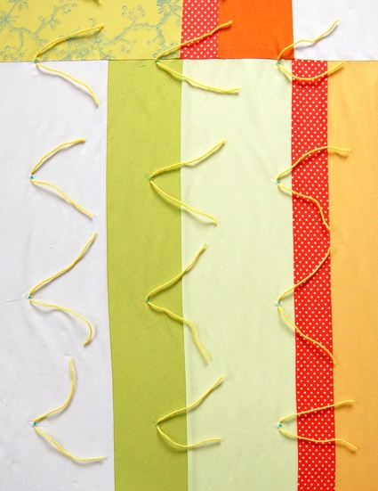 Sunny Tied Quilt | Purl Soho