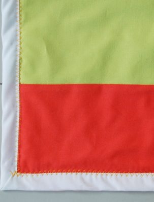 Binding a Quilt with the Backing Fabric | Purl Soho