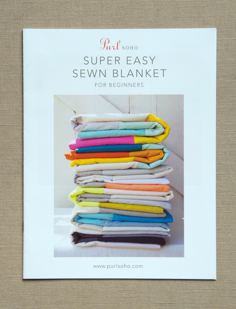 Super Easy Sewn Blanket for Beginners | Purl Soho