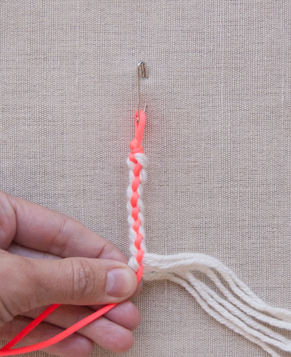 Cashmere + Neon Friendship Bracelets | Purl Soho