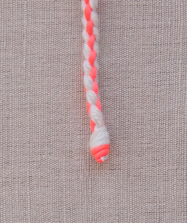 Cashmere + Neon Friendship Bracelets | Purl Soho