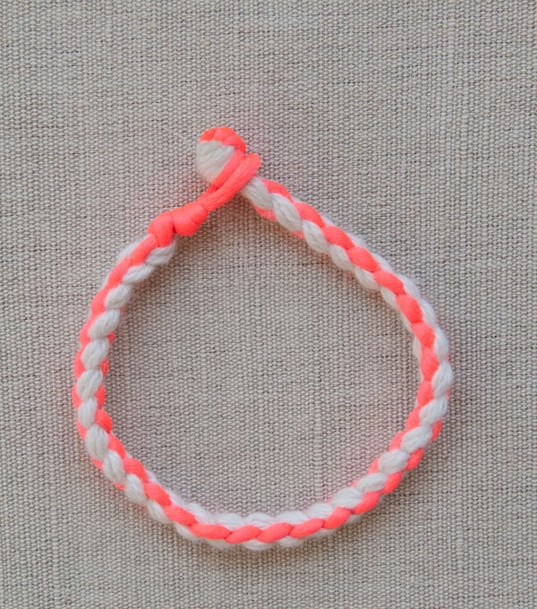 Cashmere + Neon Friendship Bracelets | Purl Soho