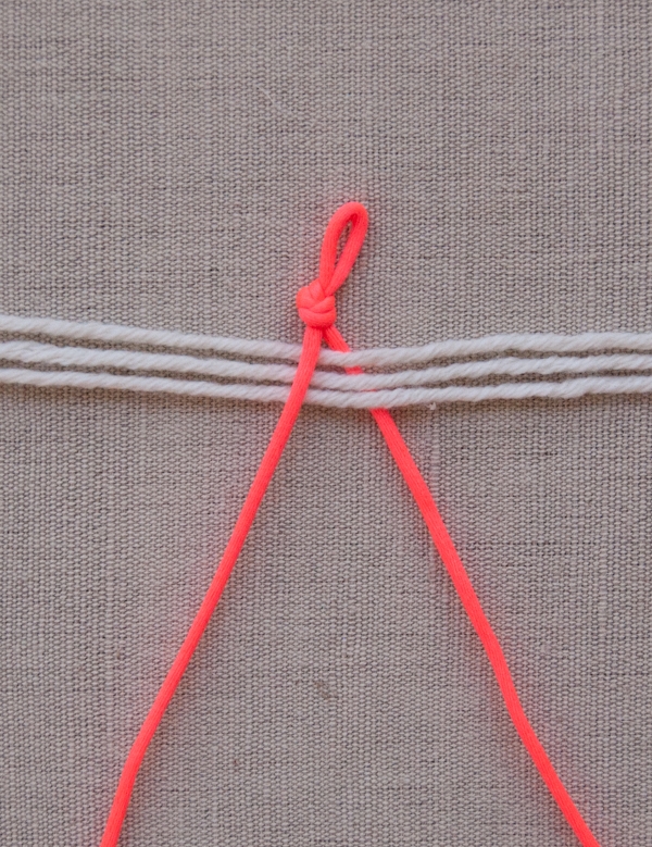 Cashmere + Neon Friendship Bracelets | Purl Soho
