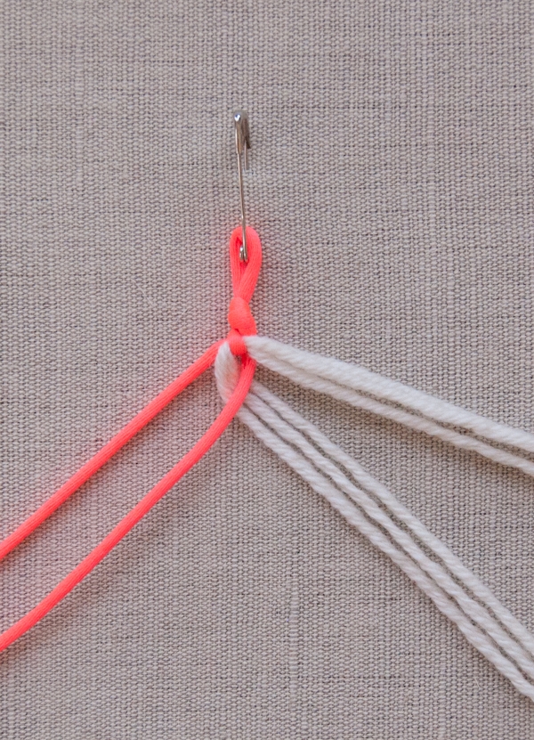 Cashmere + Neon Friendship Bracelets | Purl Soho