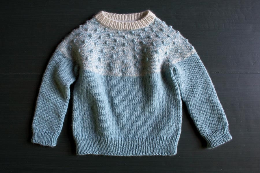 Bobble Yoke Sweater for Babies + Toddlers | Purl Soho