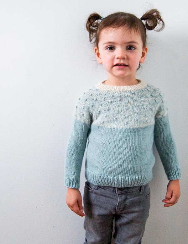 Bobble Yoke Sweater for Babies + Toddlers | Purl Soho