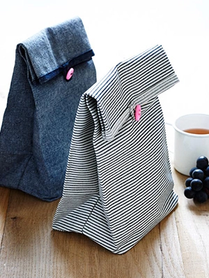 Button Lunch Bags | Purl Soho