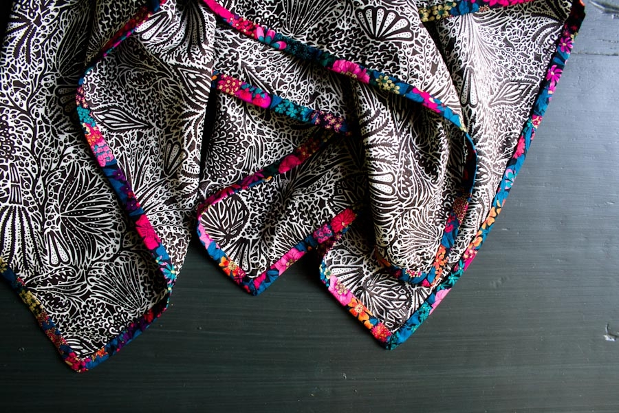 Edged Liberty Scarves | Purl Soho