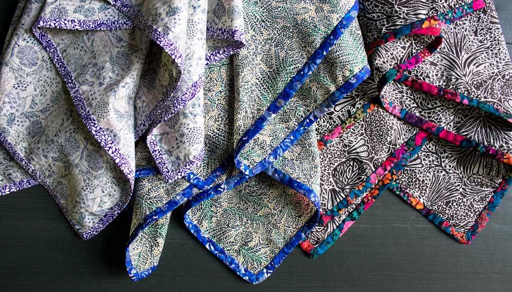 Edged Liberty Scarves | Purl Soho