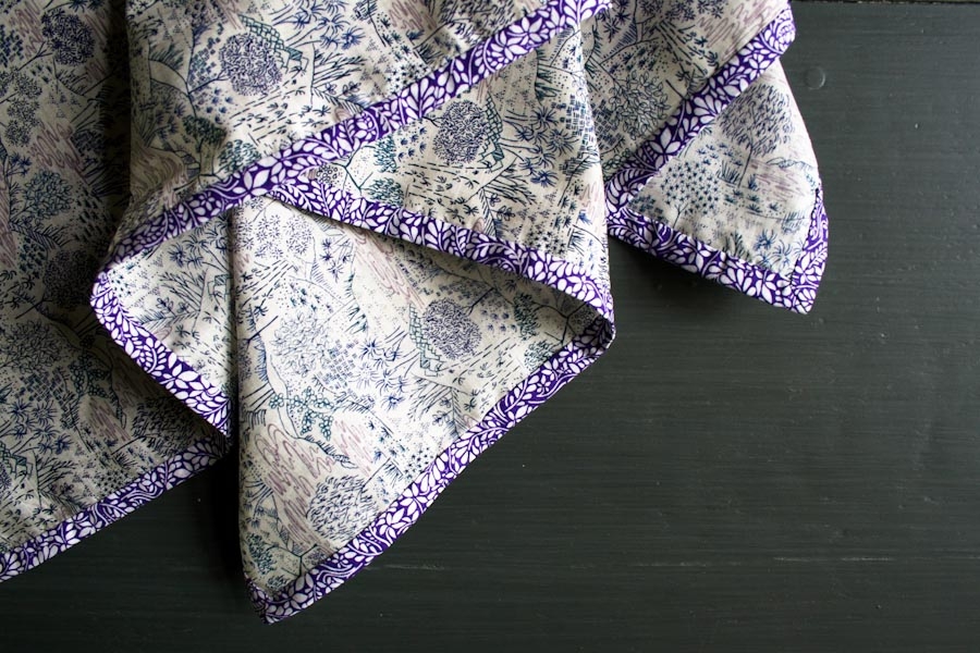 Edged Liberty Scarves | Purl Soho