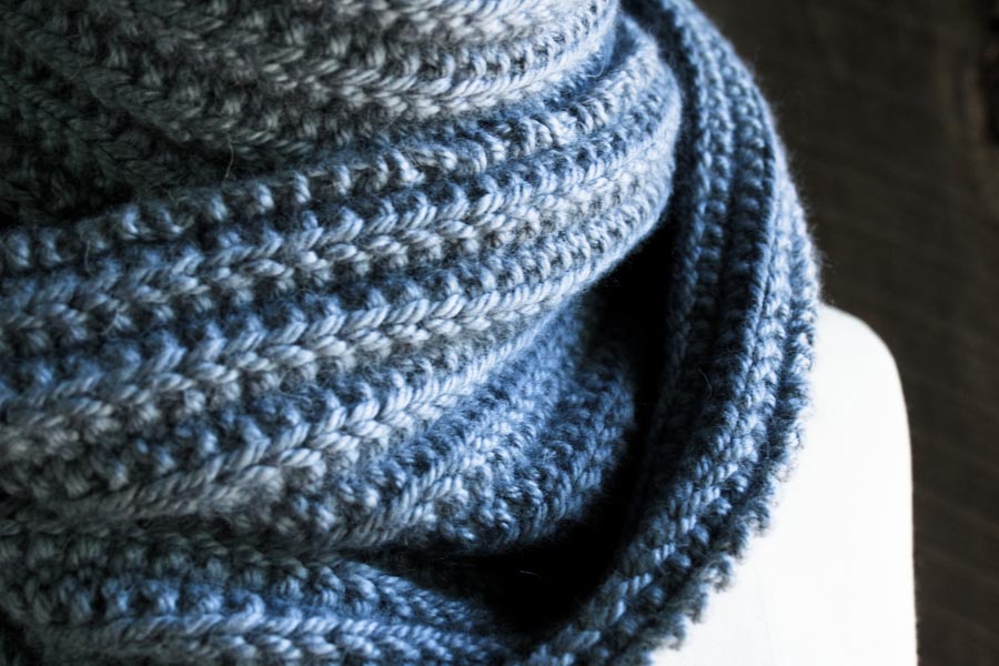 No-Purl Ribbed Scarf | Purl Soho